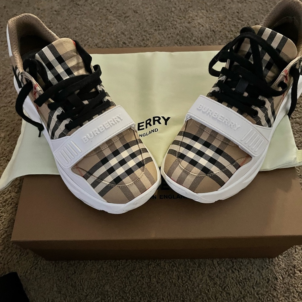 Burberry sneakers!